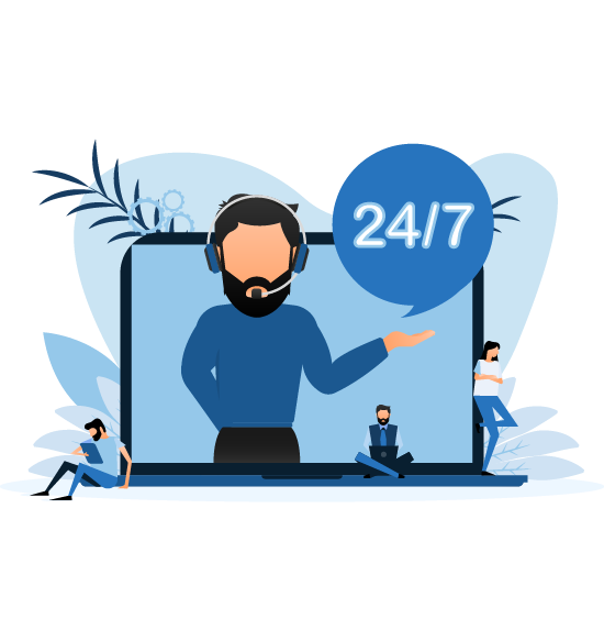 4- 24/7 Live Support