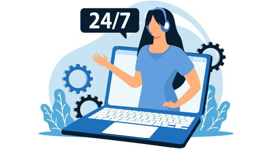 4- 24/7 Live Support